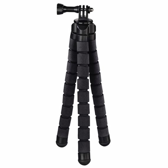 Штатив HAMA Flex 2x1 Mobile Phone,Action Camera 10 -26 см Black (00004613) | Зображення 1