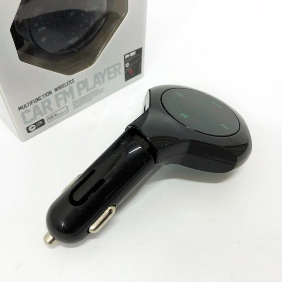 Бездротовий передавач для музики в автомобіль H29, Mp3 bluetooth usb fm модуль, Блютуз фм передавач QD-58 | Зображення 8