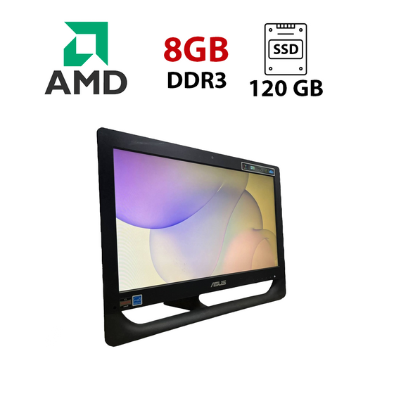 Моноблок Б-класс Asus ET2012AUKB / 20" (1600x900) TN / AMD E-450 (2 ядрa по 1.66 GHz) / 8 GB DDR3 / 120 GB SSD / AMD Radeon HD 6320 Graphics / WebCam б/у