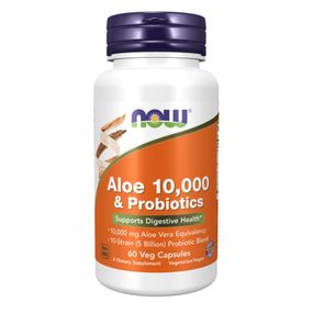 Aloe Vera 10000 &amp; Probiotics - 60 vcaps