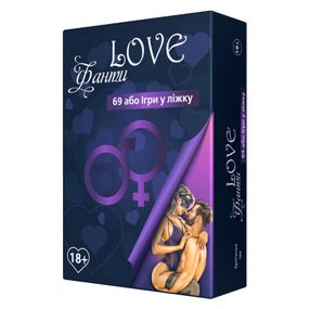 Настольная игра Love фанты: 69 или игры в постели (на украинском)