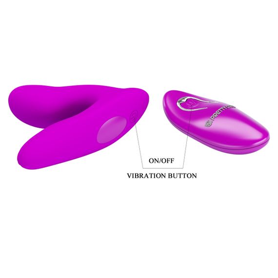 Вібромасажер PRETTY LOVE - Melvin, 12 vibration functions Memory function Wireless remote control Sex Aura | Зображення 4