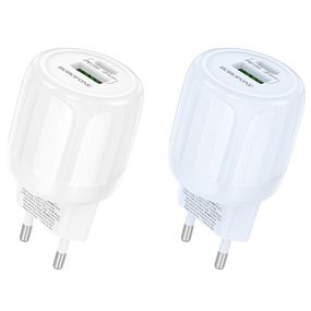 МЗП Borofone BA93A Lustrous PD20W+QC3.0 (1USB-A/1C)