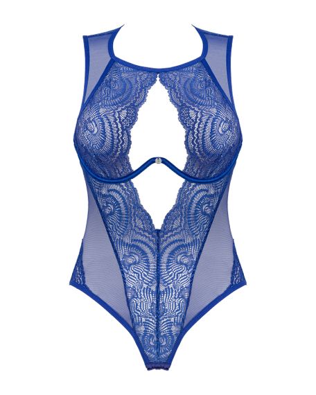 Боді Obsessive Giselia Синій M/L | Зображення 2