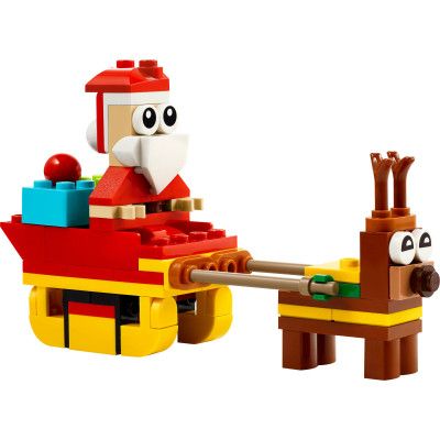 Конструктор LEGO Creator Поездка на санках Санты (30670) | Зображення 1