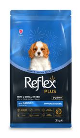 Сухий корм з лососем для цуценят малих порід Reflex Plus Mini & Small Breed Puppy, 3 кг