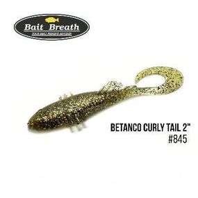Приманка Bait Breath BeTanCo Curly Tail 2" (8шт.) (S845 Gold melon)