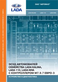 ЭСУД автомобилей семейства LADA KALINA, LADA 110 и LADA NIVA. Книга.