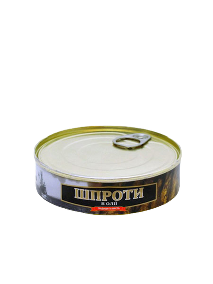 Шпроты в масле Рыбацкая Артель 230 г