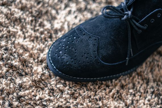 Броги замшевые, черные 40 размер | Зображення 4