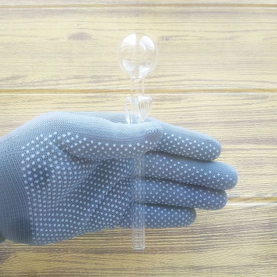 Стеклянная трубка Flora Oil Clear | Зображення 2