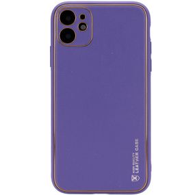Шкіряний чохол Xshield для Apple iPhone 11 (6.1") Фіолетовий/Ultra Violet