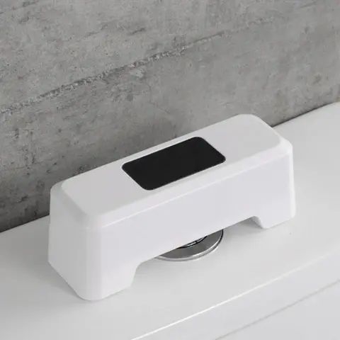 Кнопка для змиву унітазу, автоматична, індукційна, зовнішня, інфрачервона, з ІЧ-датчиком | Зображення 2