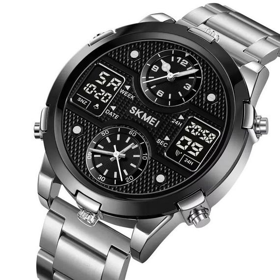 Годинник наручний чоловічий SKMEI 2212SSI YP-84