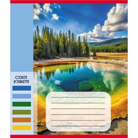 Тетрадь общая "Цвета гор" 060-610093K-2 в клеточку, 60 листов