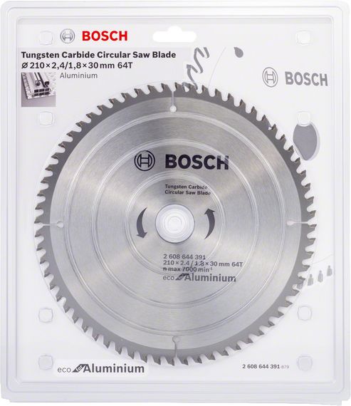 Диск пиляльний Bosch Eco AL 210x30-64T (2608644391)
