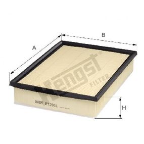 Фильтр воздушный Lexus GX 4.0/4.6 i 10- / Toyota FJ Cruiser 4.0 i 05-14 / Prado 4.0 i 09-, Hengst, E1293L,