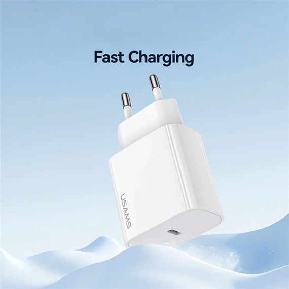 МЗП Usams US-OYXLTZ01 CC226 PD20W + SJ711 60W Type-C to Type-C Yi Series White | Зображення 5