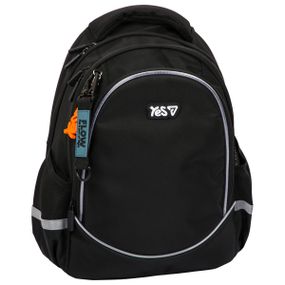 Шкільний рюкзак YES S-116М Just Black 550377 18 л