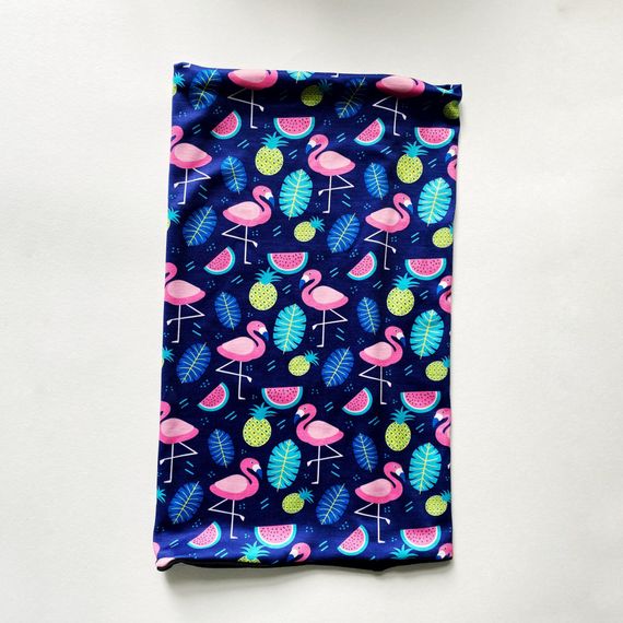 Защитная бафф маска на лицо 4Profi Flamingo Fruit размер М 14837 | Зображення 1