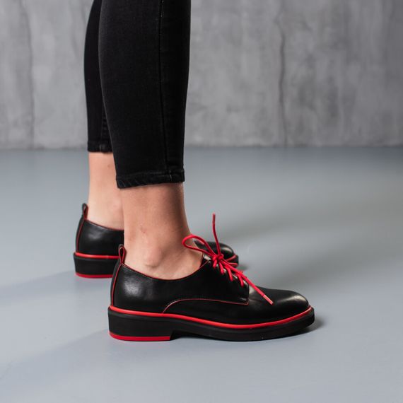 Туфли женские Fashion Linus 3796 37 размер 24 см Черный | Зображення 4