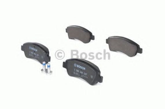 Колодка гальм. диск. CITROENPEUGEOT XSARA307206 передн. (вир-во Bosch) BOSCH 0986494027 на CITROËN C4 CACTUS