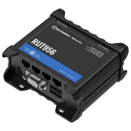 Teltonika RUT956 з 4G LTE, Wi-Fi, RS-232, RS-485 Промисловий стільниковий маршрутизатор | Зображення 2