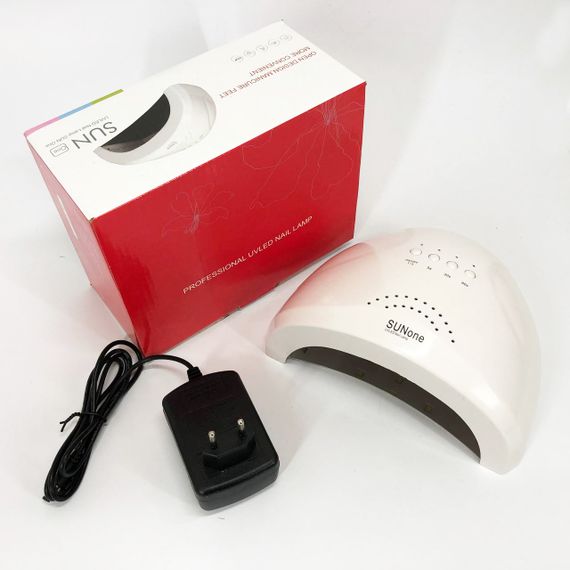 Универсальная лампа для сушки гель лака, Домашняя лампа для ногтей маникюра RU-64 | Зображення 7