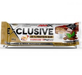 Протеїновий батончик Amix Nutrition Exclusive Protein Bar 85 g Mocha Chocolate Coffee