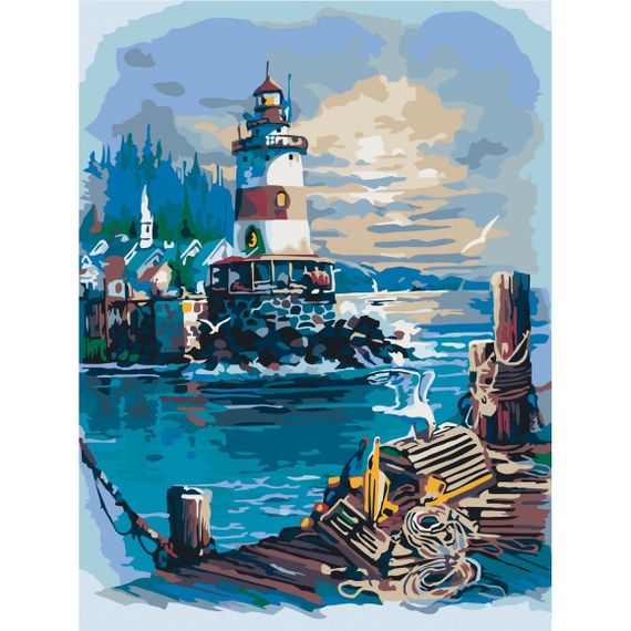 Артина по номерам "Маяк" Bambi 10593-NN 30х40