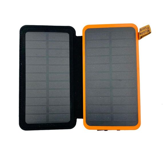 Повербанк 10 000 mAh с солнечными панелями Solar Charger Power Bank | Зображення 1