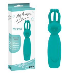 Міні вібратор кліторальний Chisa Joy Jumper Maranta, бірюзовий Sex Aura