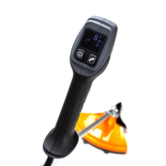 Мотокоса аккумуляторная GTM BC56/1800BL KIT (420 мм, 5800 об/мин, 2.4 мм, BL, 56 В, без аккумуляторов и зарядного устройства) | Зображення 2
