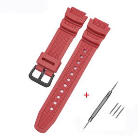 Ремешок для Casio G-Shock AE-1000/1200 Red BK