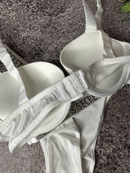 Комплект жіночої нижньої білизни Victoria's Secret Вікторія Сікрет модель Rhinestone зі стразами | Зображення 7