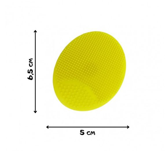 Силіконова мочалка для купання новонароджених MGZ-0923(Yellow) | Зображення 1