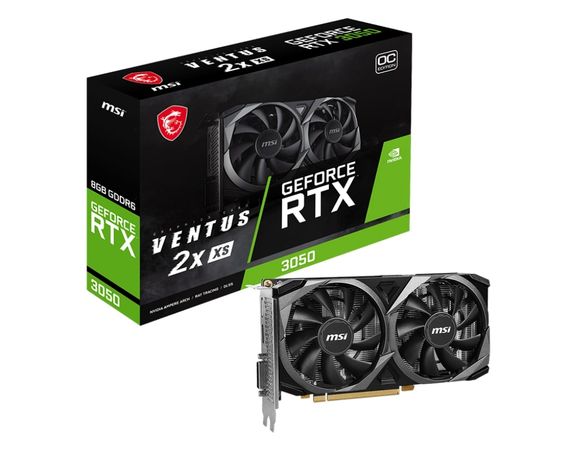 Видеокарта MSI GeForce RTX 3050 8GB GDDR6 VENTUS 2X XS OC 912-V809-4287 | Зображення 4