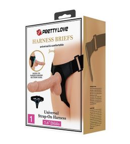 Страпон PRETTY LOVE HARNESS BRIEFS JERRY Sex Aura
