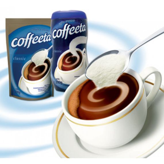 Сухие растительные сливки для кофе Coffeeta Classic, 200г Польша | Зображення 2