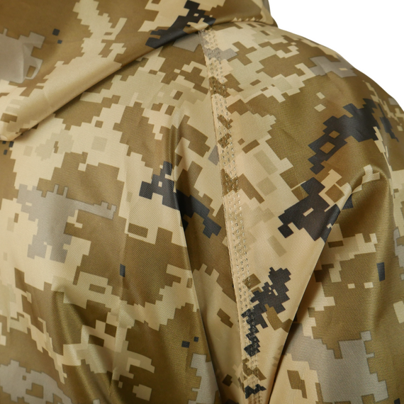 Плащ-дощовик з запаяними швами Kiborg піксель L | Зображення 4