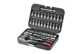 Набор инструмента Intertool - 1/4" 46 ед. Storm (ET-8046)