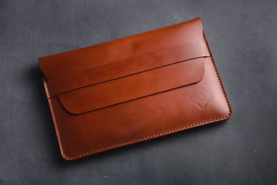 Шкіряний чохол Skin and Skin Ipad Sleeve 10.5 Коньячний (LC04CO-10) | Зображення 1