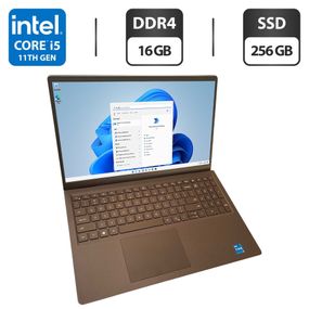 Ультрабук Dell Vostro 15 3510 / 15.6" (1920x1080) IPS / Intel Core i5-1135G7 (4 (8) ядра по 2.4 - 4.2 GHz) / 16 GB DDR4 / 256 GB SSD / Intel Iris Xe Graphics / WebCam б/в