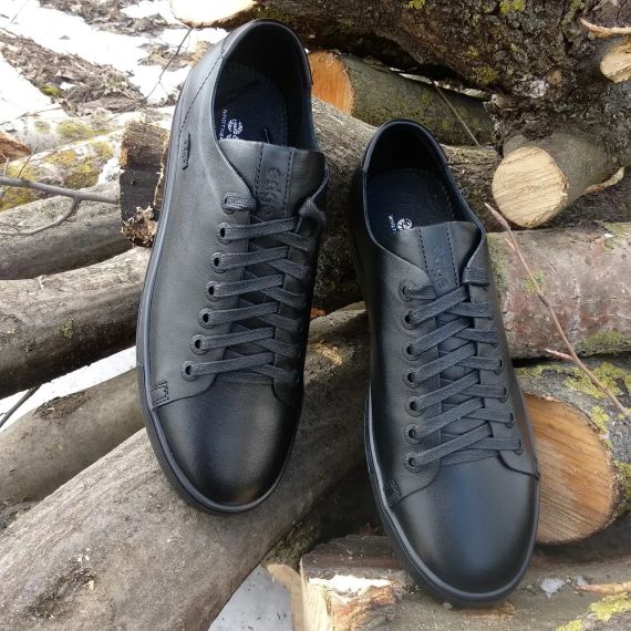 Стильні кеди чорні 45 розмір 29,5 см | Зображення 6