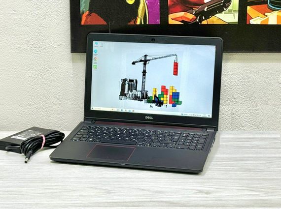 Игровой ноутбук Б-класс Dell Inspiron 15-7559 / 15.6" (1920x1080) TN / Intel Core i7-6700HQ (4 (8) ядра по 2.6 - 3.5 GHz) / 12 GB DDR3 / 256 GB SSD / nVidia GeForce GTX 960M, 4 GB GDDR5, 128-bit / WebCam / Win 10 Pro б/у | Зображення 2