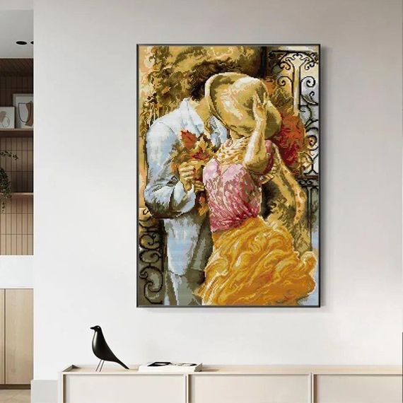 Набір для вишивання за нанесеною на канву схемою "Autumn Flavor". AIDA 14CT printed 41*55 см | Зображення 9