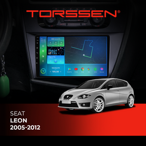 Штатна магнітола Torssen Seat Leon 05-12 F9432 4G Carplay DSP