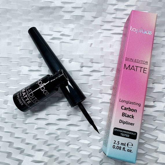 Підводка для очей TopFace Scin Editor - Matte Carbon Black PT405 (2.5 ml) | Зображення 2