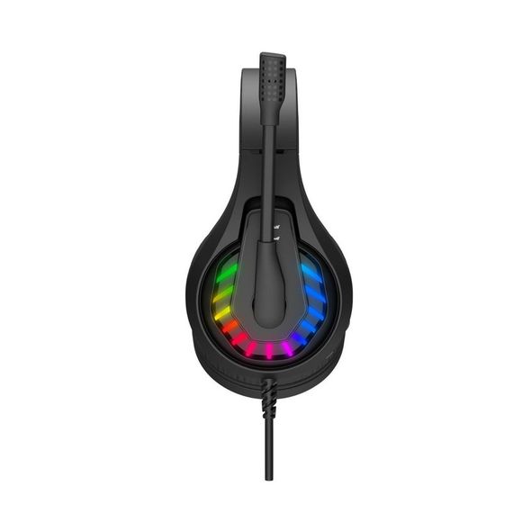 Гарнітура ігрова Bloody G230 з LED підсвічуванням, чорний колір, USB | Зображення 7