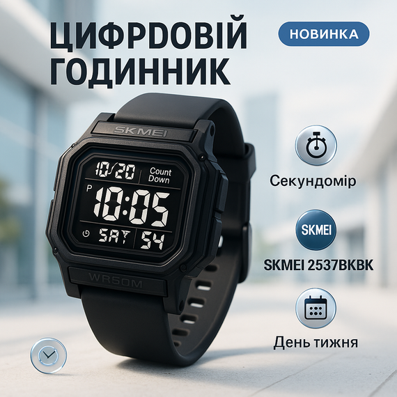 Наружний годинник для військового тактичний годинник Армійський електронний ZI-91